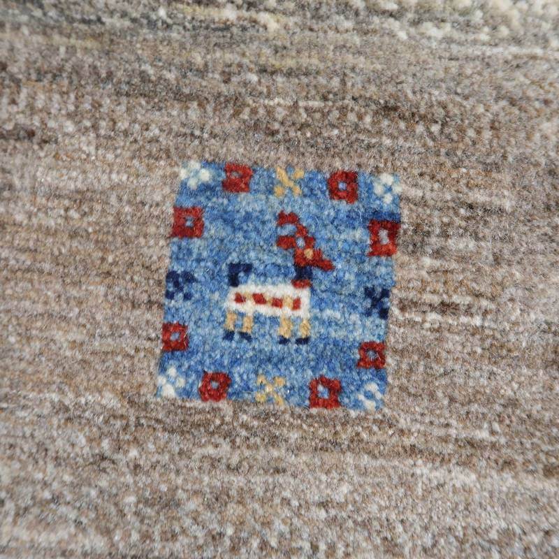 【セミオーダー受付中】  サイズ変更OK　カラー変更OK イラン　シラーズ産　ギャッベ 　（hl-10876）