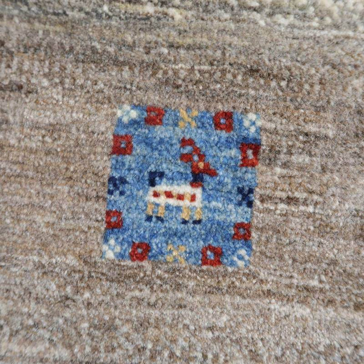 【セミオーダー受付中】  サイズ変更OK　カラー変更OK イラン　シラーズ産　ギャッベ 　（hl-10876）