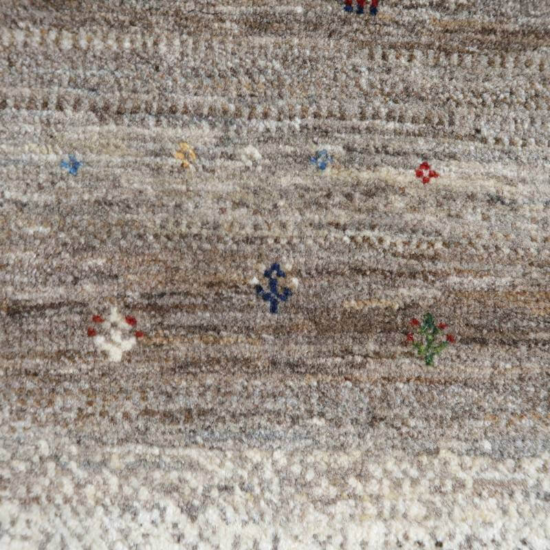 【セミオーダー受付中】  サイズ変更OK　カラー変更OK イラン　シラーズ産　ギャッベ 　（hl-10876）