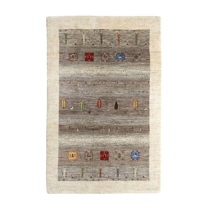 【セミオーダー受付中】  サイズ変更OK　カラー変更OK イラン　シラーズ産　ギャッベ 　（hl-10876）