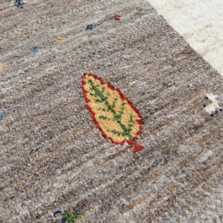 【セミオーダー受付中】  サイズ変更OK　カラー変更OK イラン　シラーズ産　ギャッベ 　（hl-10876）