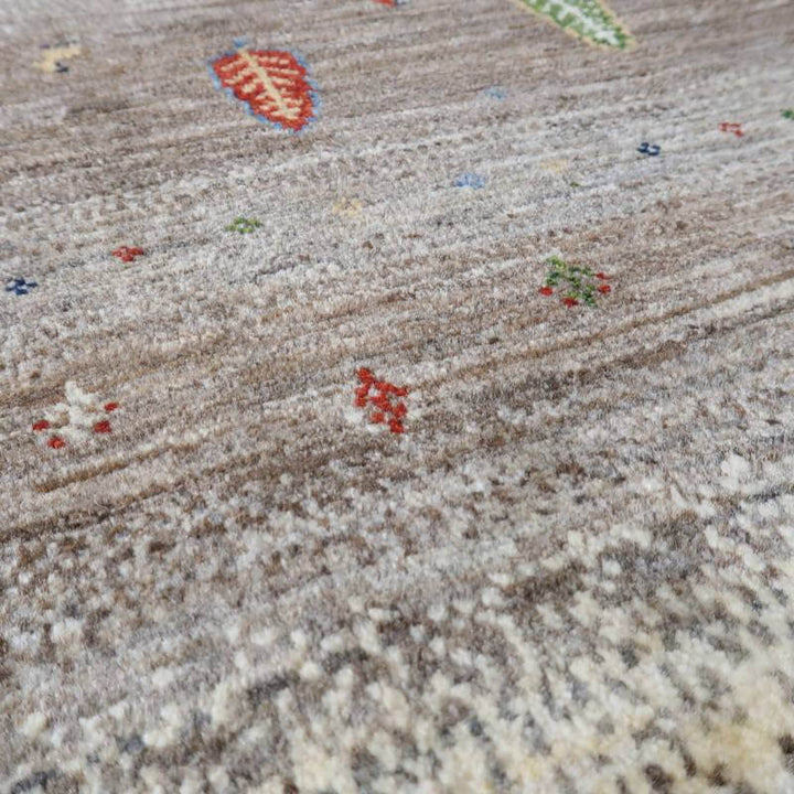 【セミオーダー受付中】  サイズ変更OK　カラー変更OK イラン　シラーズ産　ギャッベ 　（hl-10876）