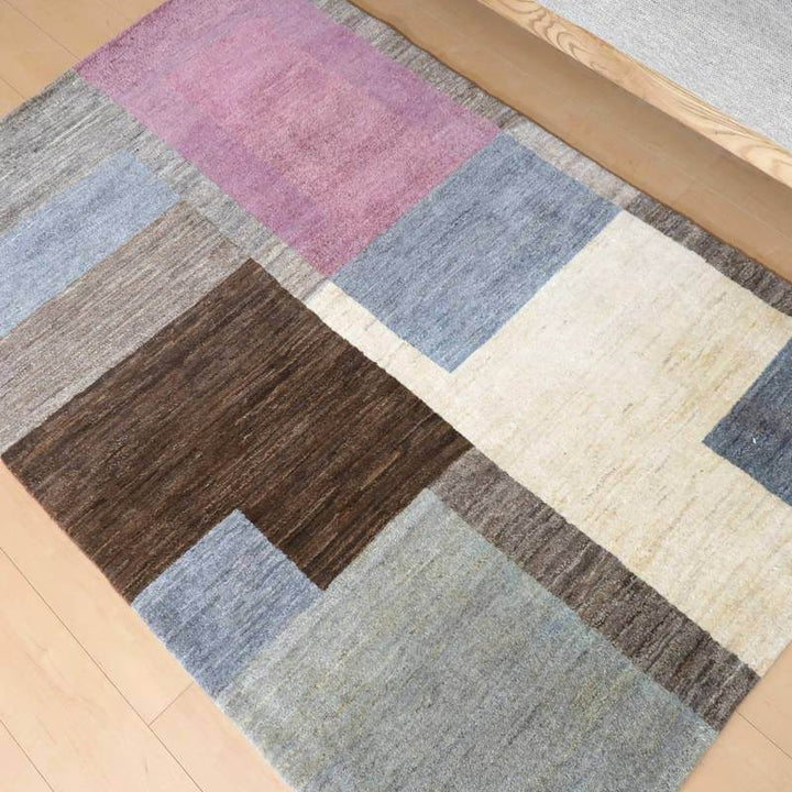 【セミオーダー受付中】  サイズ変更OK　カラー変更OK イラン　シラーズ産　ギャッベ 　（hl-10883）