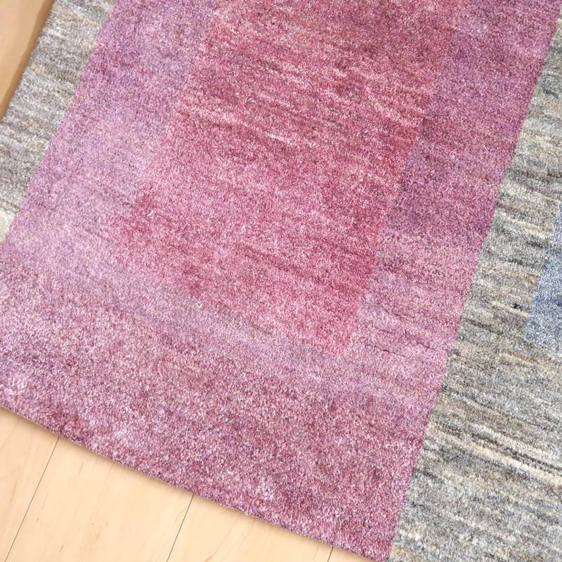 【セミオーダー受付中】  サイズ変更OK　カラー変更OK イラン　シラーズ産　ギャッベ 　（hl-10883）