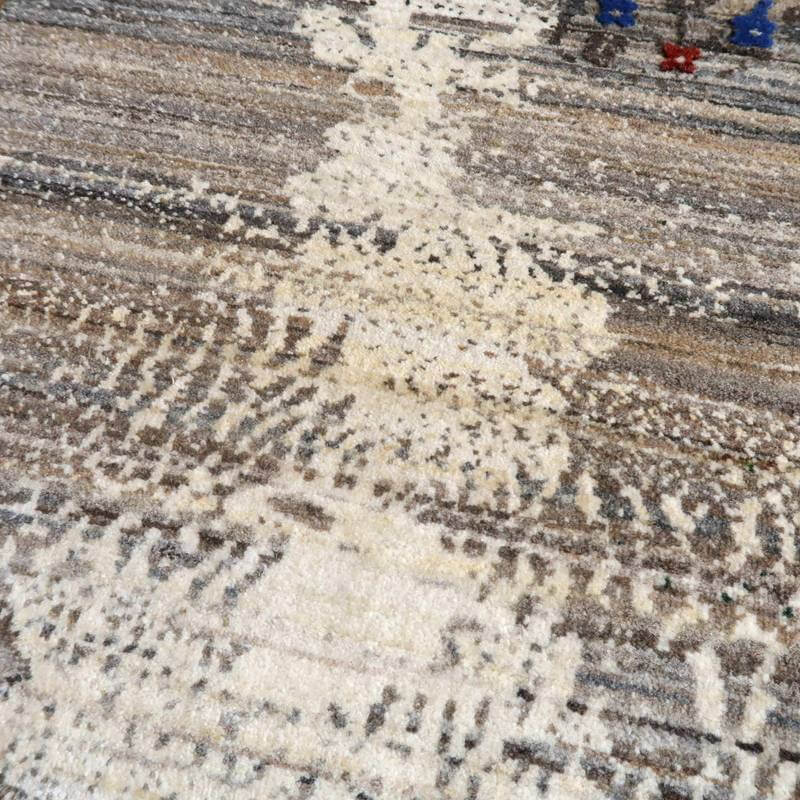 プレミアムギャッベ／ルリバフ 196×147cm（HL-10893）