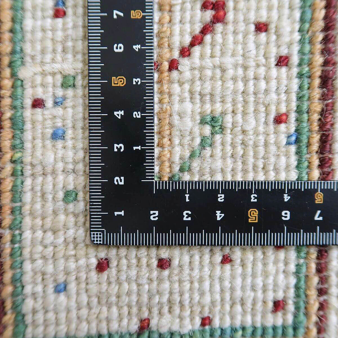 【セミオーダー受付中】  サイズ変更OK　カラー変更OK イラン　シラーズ産　ギャッベ 　（hl-11118）