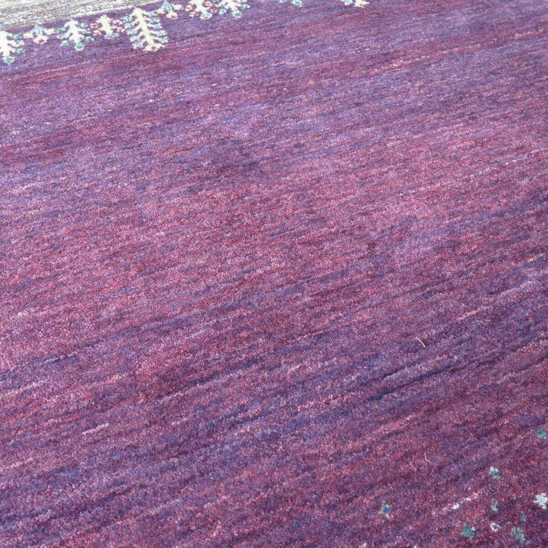 【セミオーダー受付中】  サイズ変更OK　カラー変更OK イラン　シラーズ産　ギャッベ 　（hl-11123）