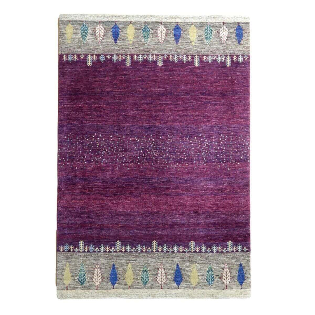 【セミオーダー受付中】  サイズ変更OK　カラー変更OK イラン　シラーズ産　ギャッベ 　（hl-11123）