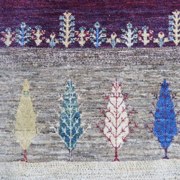 【セミオーダー受付中】  サイズ変更OK　カラー変更OK イラン　シラーズ産　ギャッベ 　（hl-11123）