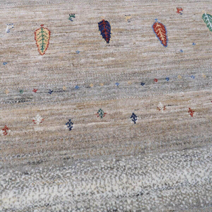 【セミオーダー受付中】  サイズ変更OK　カラー変更OK イラン　シラーズ産　ギャッベ 　（hl-11124）