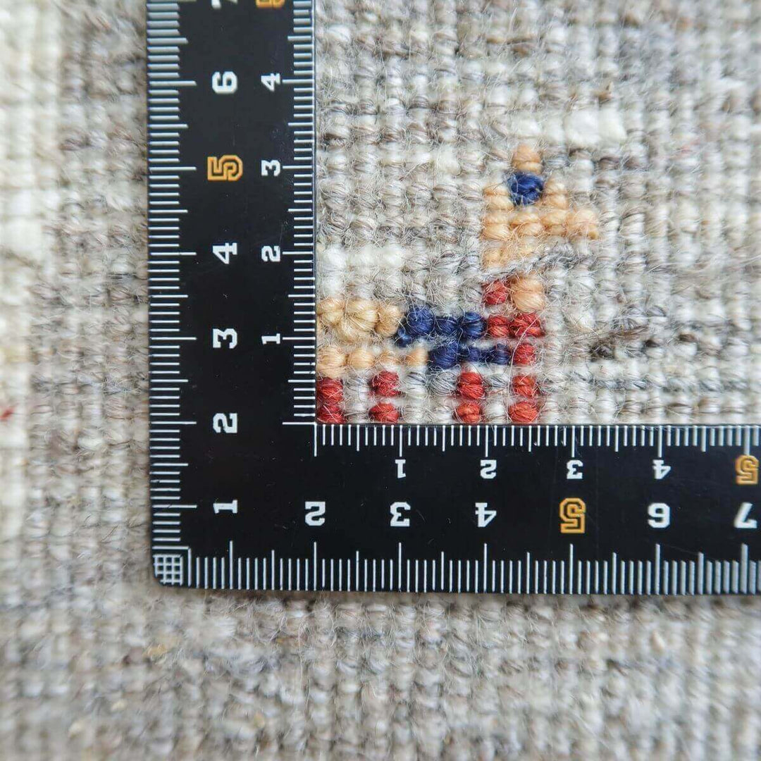 【セミオーダー受付中】  サイズ変更OK　カラー変更OK イラン　シラーズ産　ギャッベ 　（hl-11124）