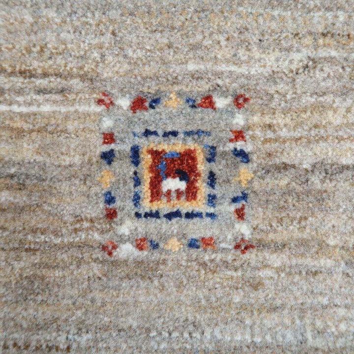 【セミオーダー受付中】  サイズ変更OK　カラー変更OK イラン　シラーズ産　ギャッベ 　（hl-11124）