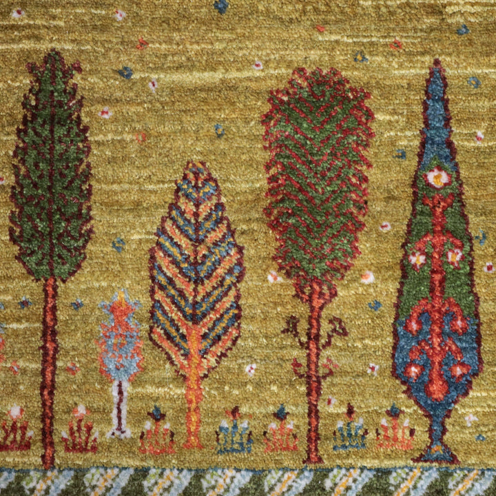 【セミオーダー受付中】  サイズ変更OK　カラー変更OK イラン　シラーズ産　ギャッベ 　（hl-11791）