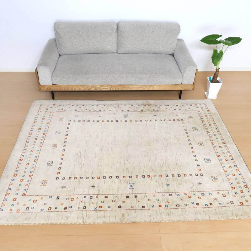 【オーダーメイド受付中】イラン　シラーズ産　ギャッベ 　（hl-11939）