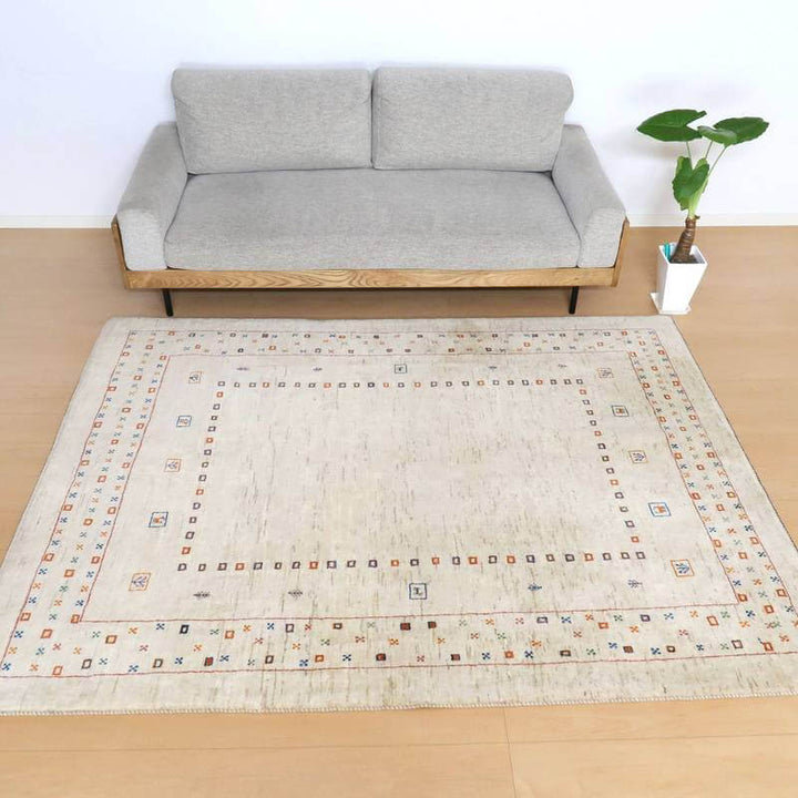 【オーダーメイド受付中】イラン　シラーズ産　ギャッベ 　（hl-11939）