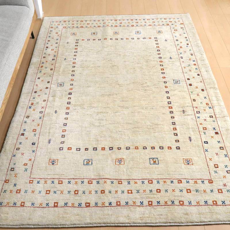 【オーダーメイド受付中】イラン　シラーズ産　ギャッベ 　（hl-11939）