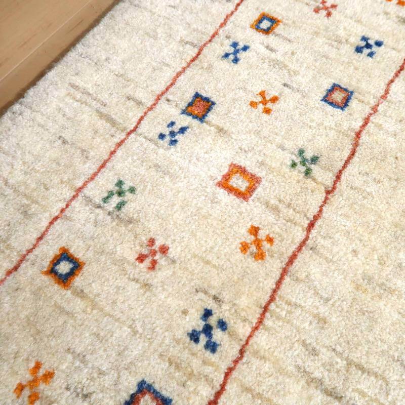 【オーダーメイド受付中】イラン　シラーズ産　ギャッベ 　（hl-11939）