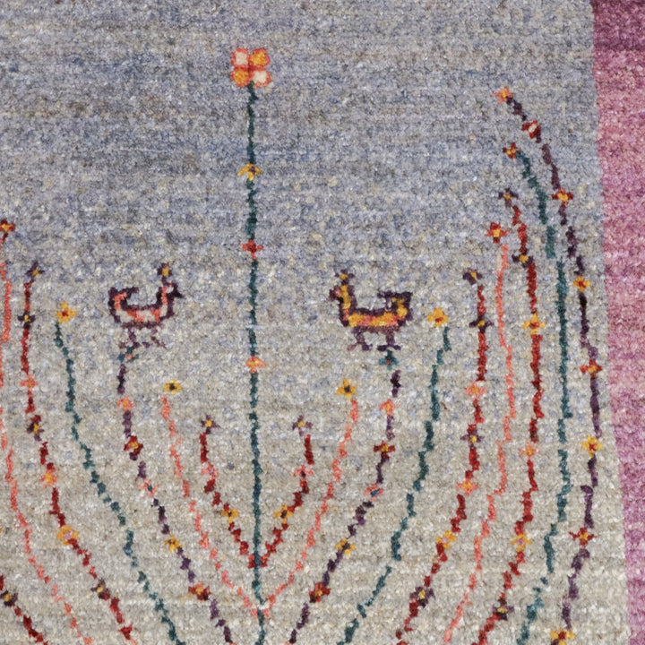 【セミオーダー受付中】  サイズ変更OK　カラー変更OK イラン　シラーズ産　ギャッベ 　（hl-12045）