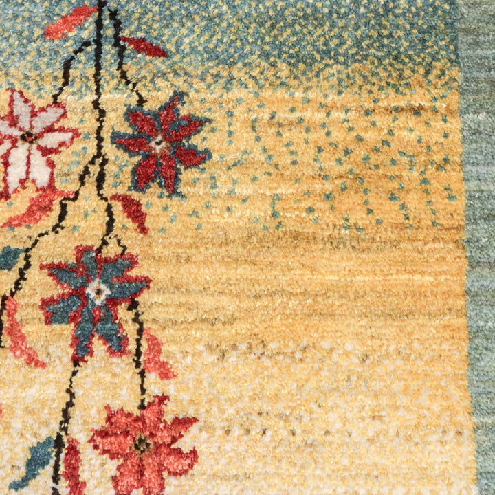 【セミオーダー受付中】  サイズ変更OK　カラー変更OK イラン　シラーズ産　ギャッベ 　（hl-12050）