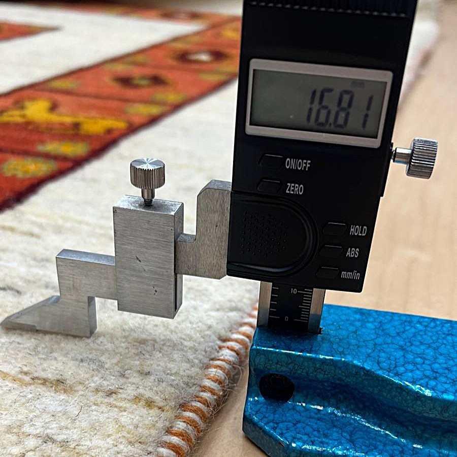 ギャッベ／ルリバフ　193×138cm（HL-12066）