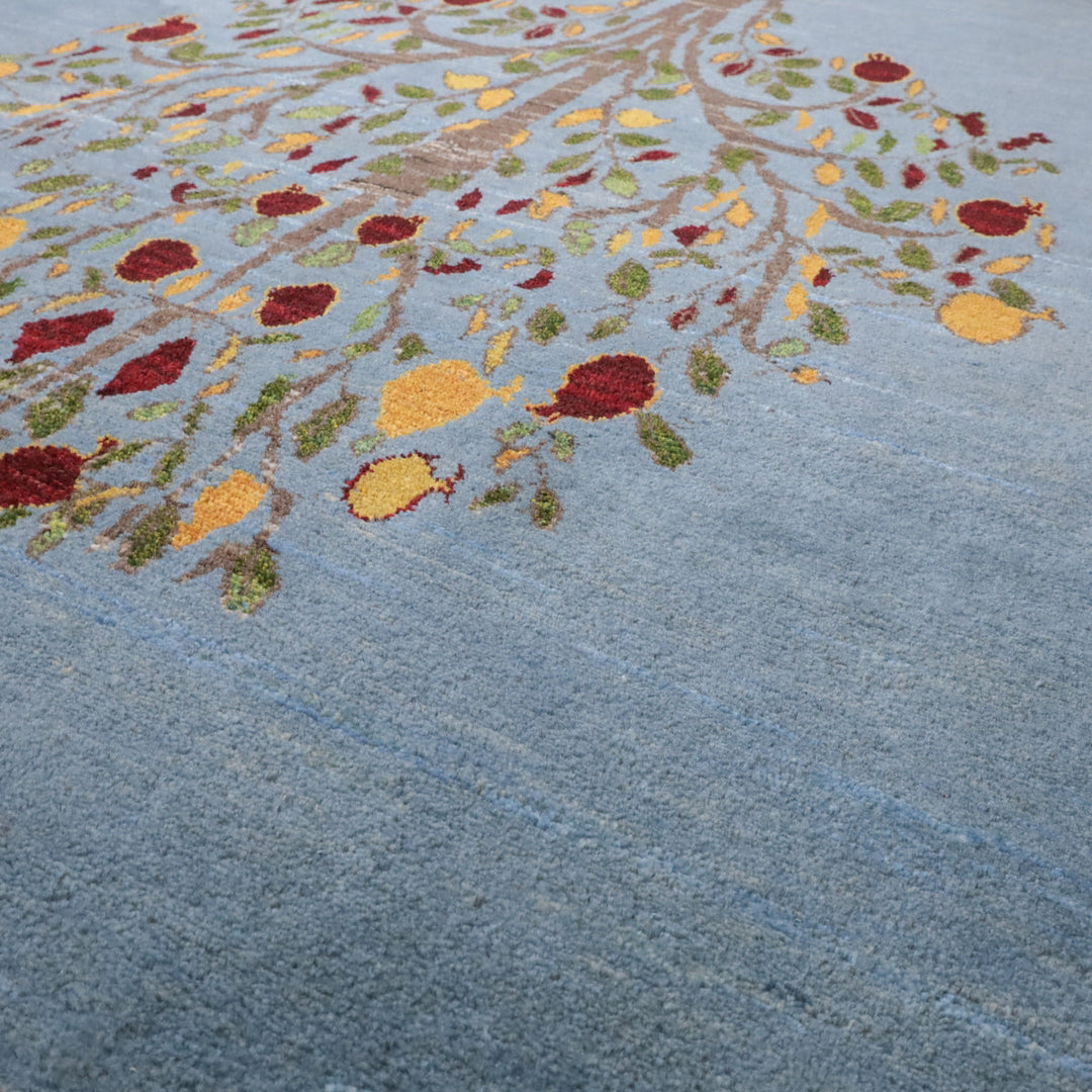 【セミオーダー受付中】  サイズ変更OK　カラー変更OK イラン　シラーズ産　ギャッベ 　（hl-12144）