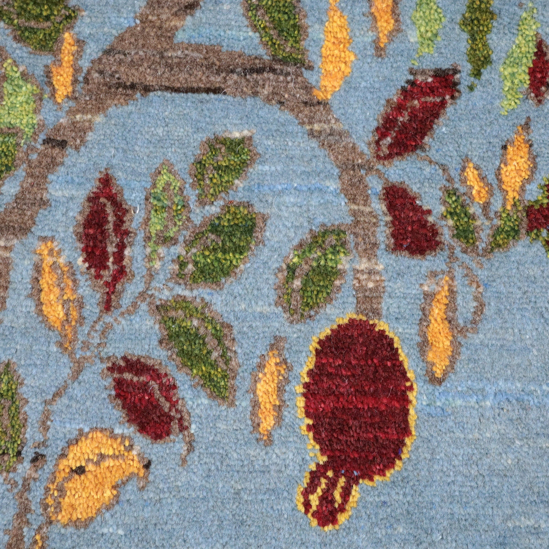 【セミオーダー受付中】  サイズ変更OK　カラー変更OK イラン　シラーズ産　ギャッベ 　（hl-12144）