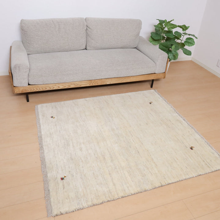 【セミオーダー受付中】  サイズ変更OK　カラー変更OK イラン　シラーズ産　ギャッベ 　（hl-12157）