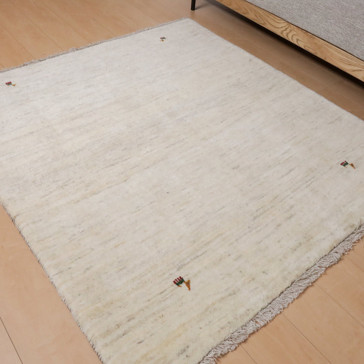 【セミオーダー受付中】  サイズ変更OK　カラー変更OK イラン　シラーズ産　ギャッベ 　（hl-12157）