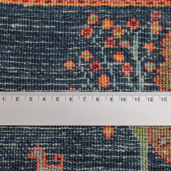 【セミオーダー受付中】  サイズ変更OK　カラー変更OK イラン　シラーズ産　ギャッベ 　（hl-12161）