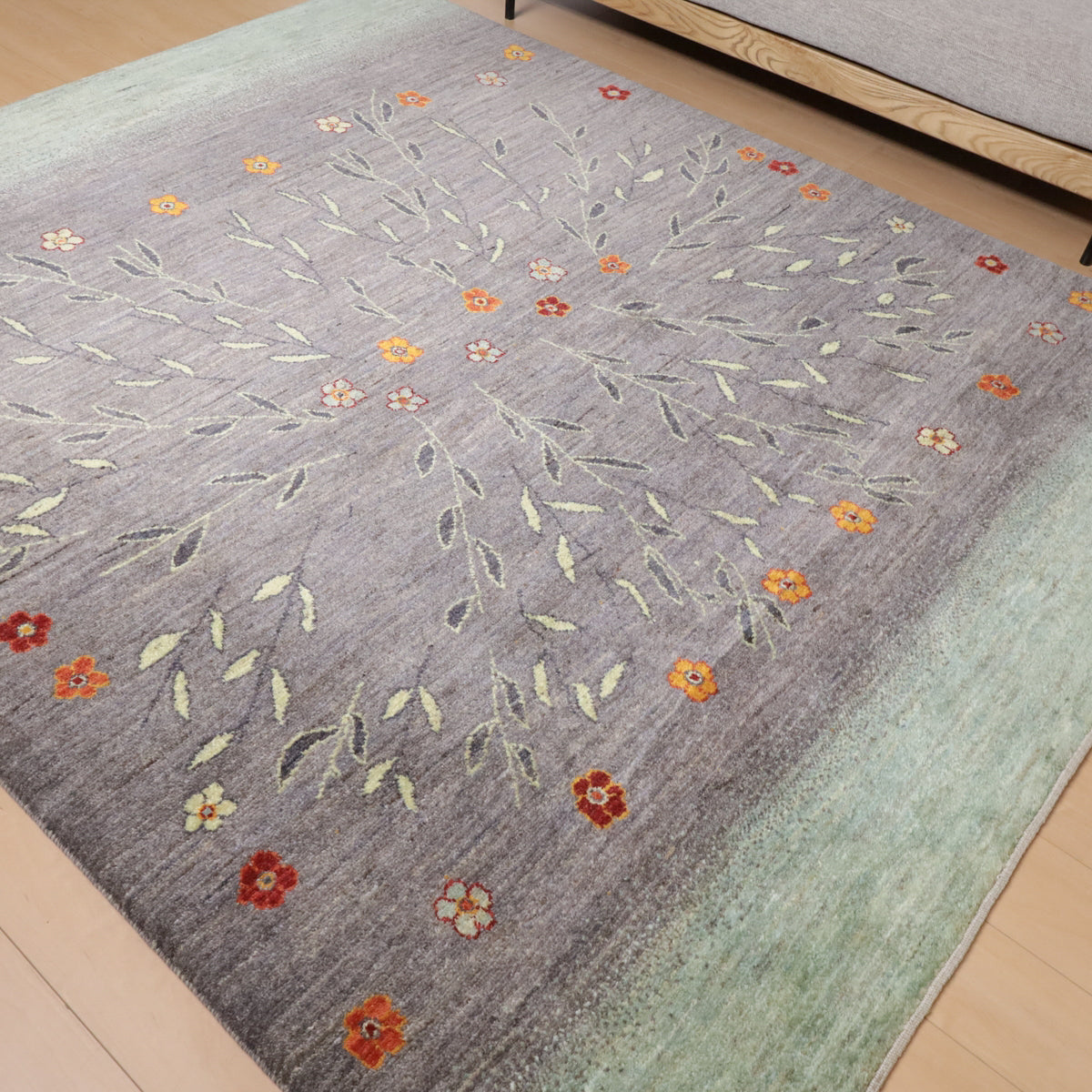 プレミアムギャッベ,アマレ,ラグ,251×210cm,手織り,ウール,ペルシャ