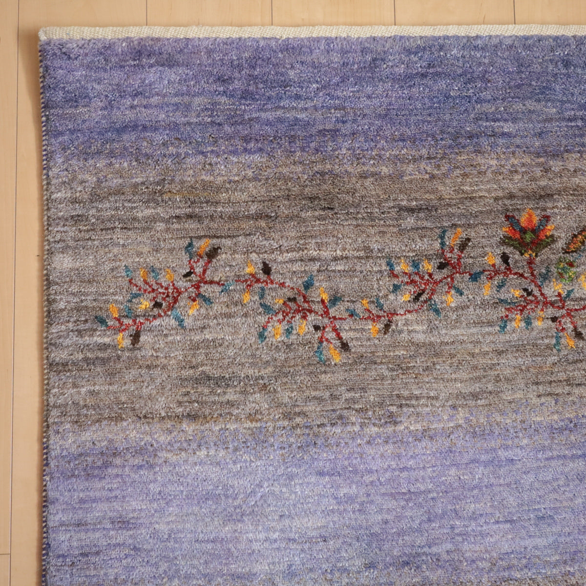 プレミアムギャッベ,ルリバフ,ラグ,207×139cm,手織り,ウール,ペルシャ