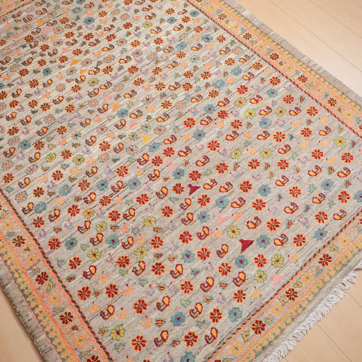 【セミオーダー受付中】  サイズ変更OK　カラー変更OK イラン　シラーズ産　ギャッベ 　（hl-12315）