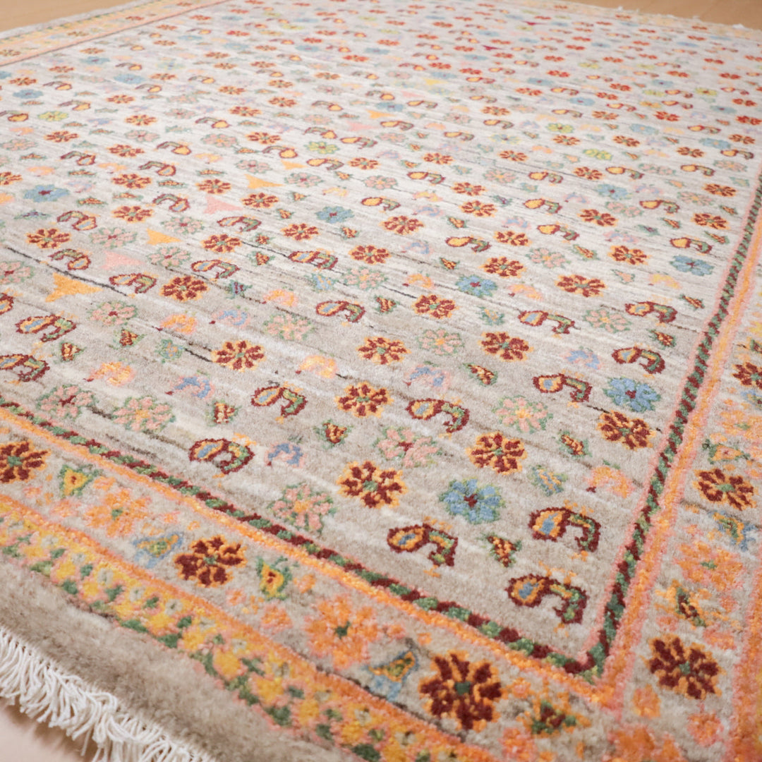 【セミオーダー受付中】  サイズ変更OK　カラー変更OK イラン　シラーズ産　ギャッベ 　（hl-12315）