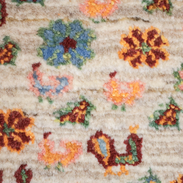 【セミオーダー受付中】  サイズ変更OK　カラー変更OK イラン　シラーズ産　ギャッベ 　（hl-12315）