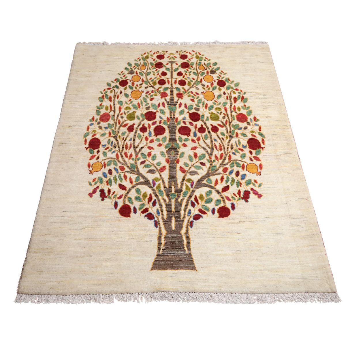 新品　イラン　ギャッベ　ウール　ペルシャ絨毯　ルリバフ ギャッベ,ルリバフ,ラグ,200×149cm,手織り,ウール,ペルシャ絨毯