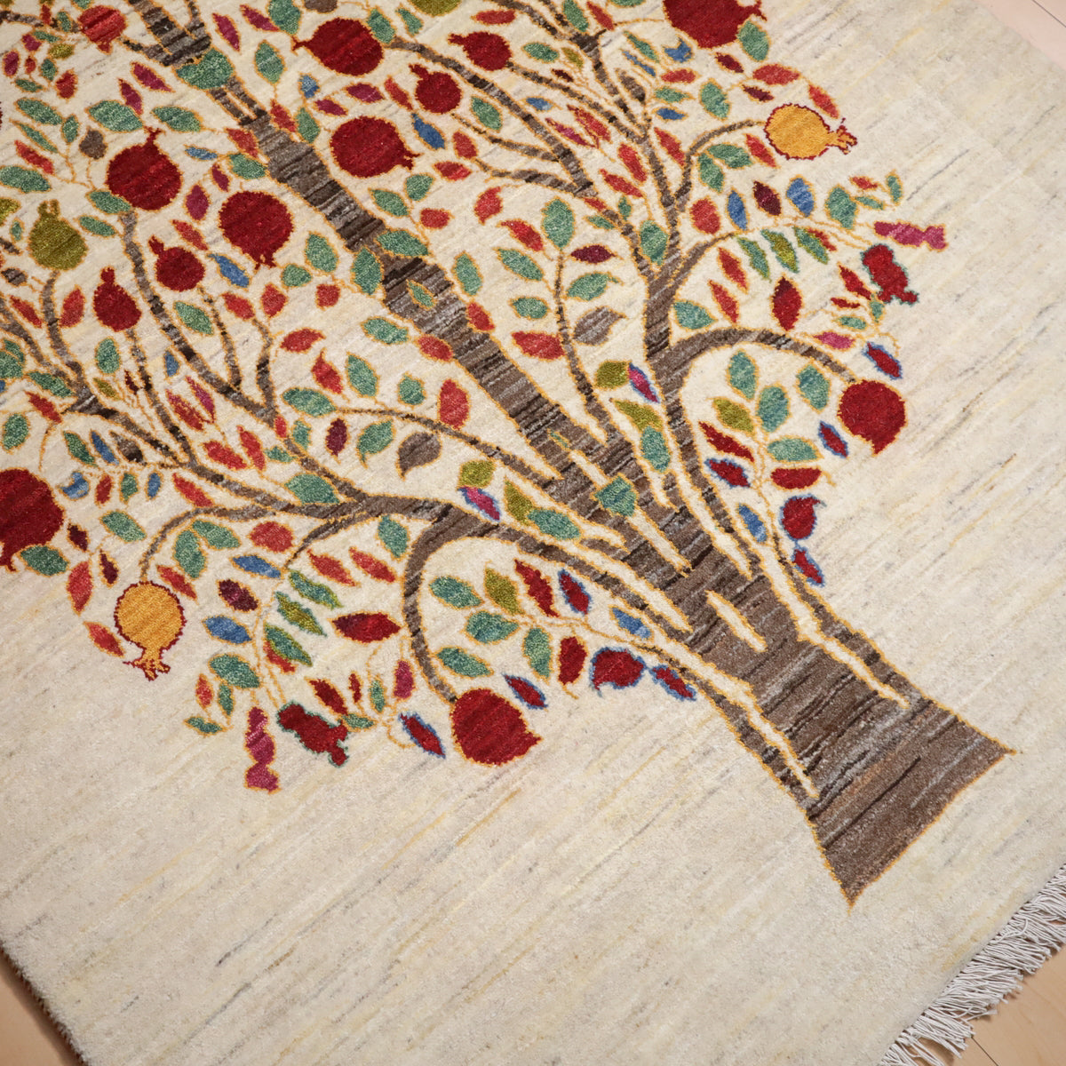 新品　イラン　ギャッベ　ウール　ペルシャ絨毯　ルリバフ ギャッベ,ルリバフ,ラグ,200×149cm,手織り,ウール,ペルシャ絨毯