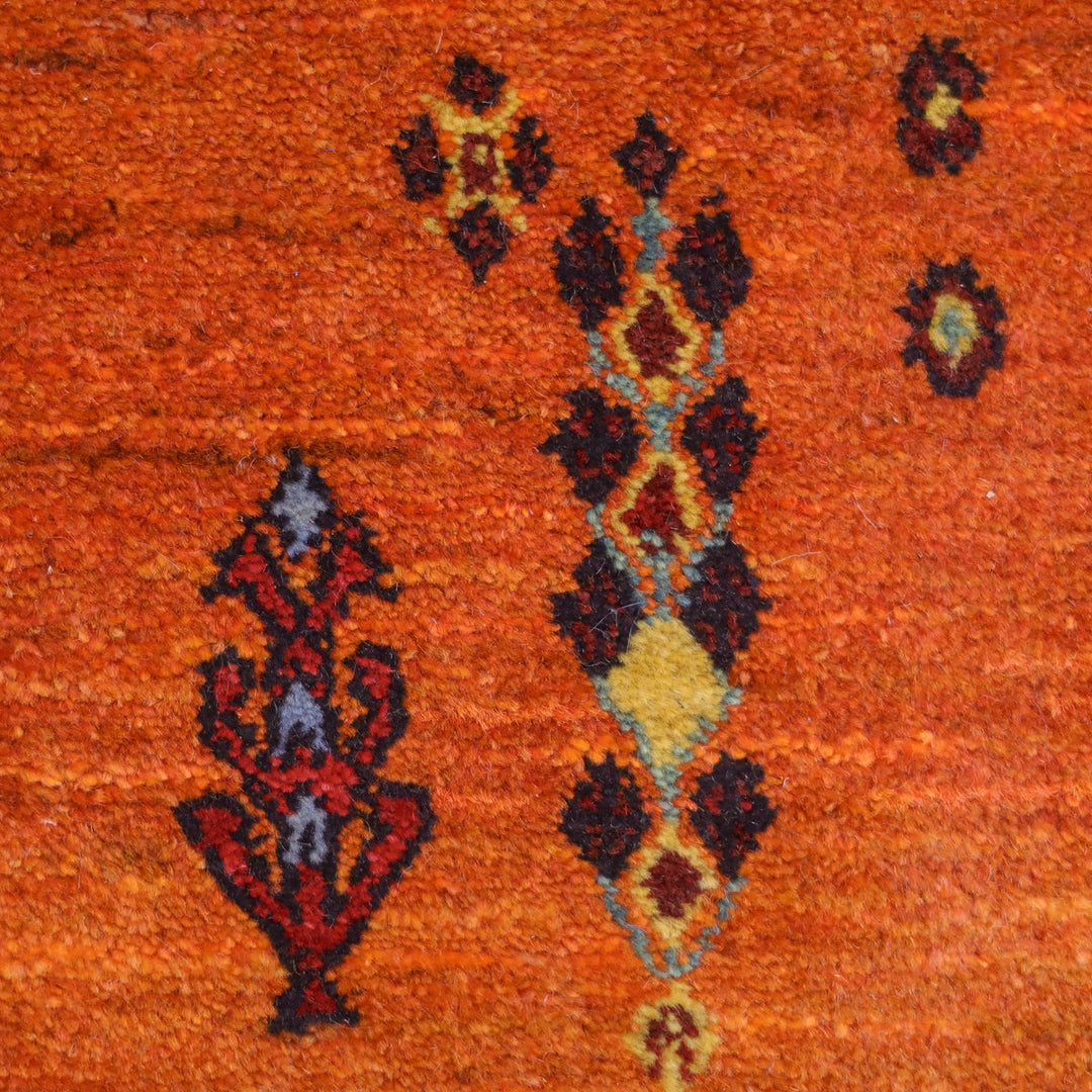 【セミオーダー受付中】  サイズ変更OK　カラー変更OK イラン　シラーズ産　ギャッベ 　（hl-12395）