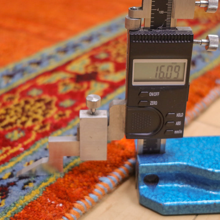 【セミオーダー受付中】  サイズ変更OK　カラー変更OK イラン　シラーズ産　ギャッベ 　（hl-12395）