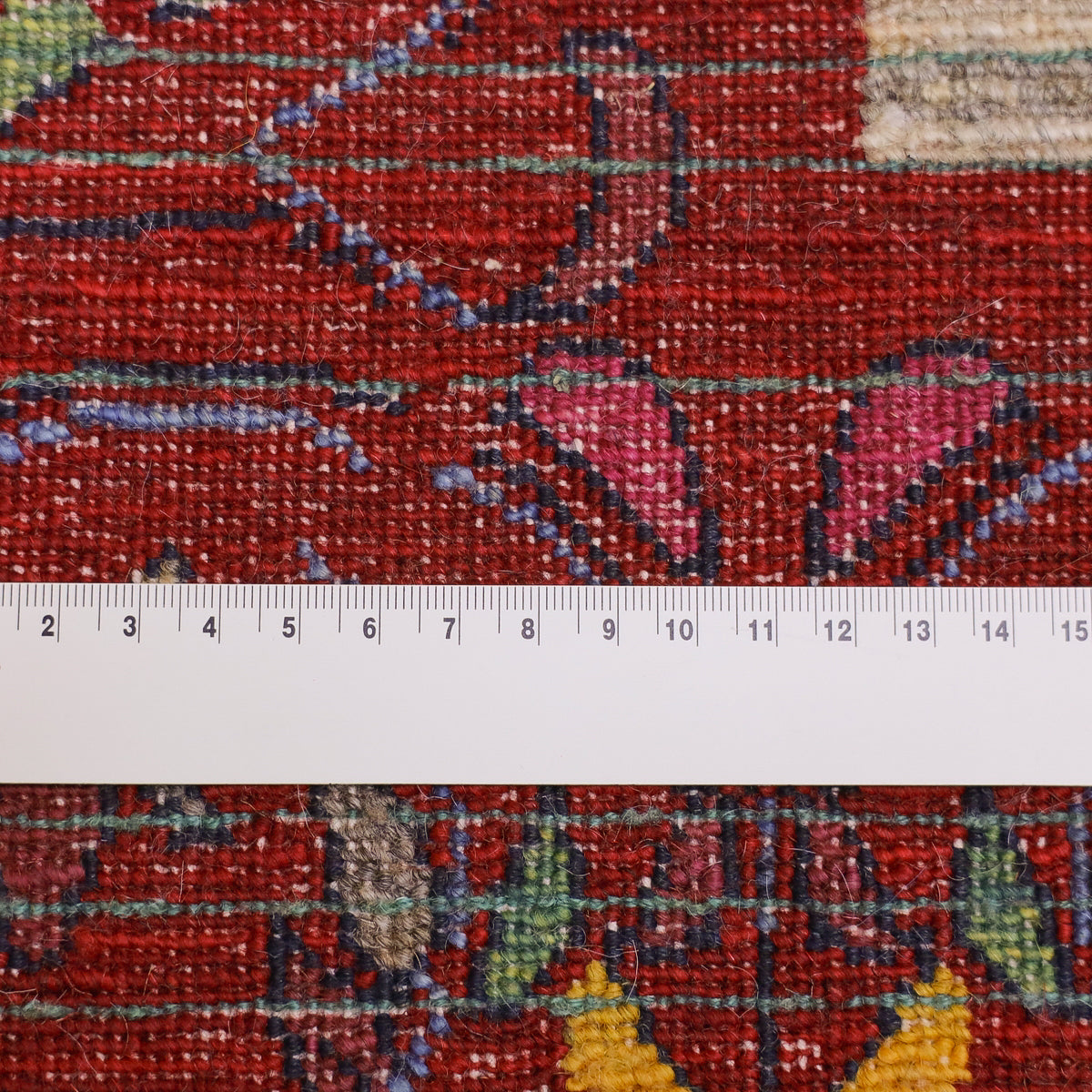 ギャッベ,ルリバフ,ラグ,201×150cm,手織り,ウール,ペルシャ絨毯,花瓶と