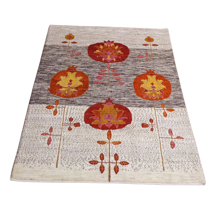 【セミオーダー受付中】  サイズ変更OK　カラー変更OK イラン　シラーズ産　ギャッベ 　（hl-12404）