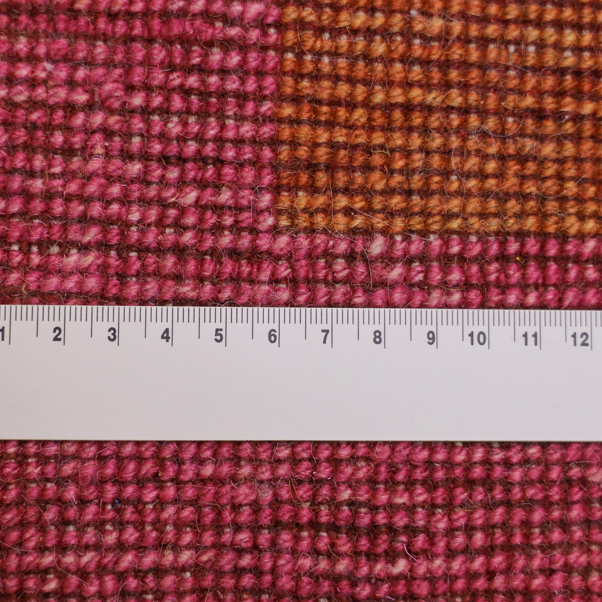 ギャッベ,ラグ,209×144cm,手織り,ウール,ペルシャ絨毯,ピンク×レッド