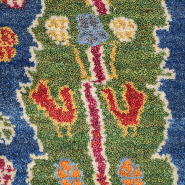 【セミオーダー受付中】  サイズ変更OK　カラー変更OK イラン　シラーズ産　ギャッベ 　（hl-12414）