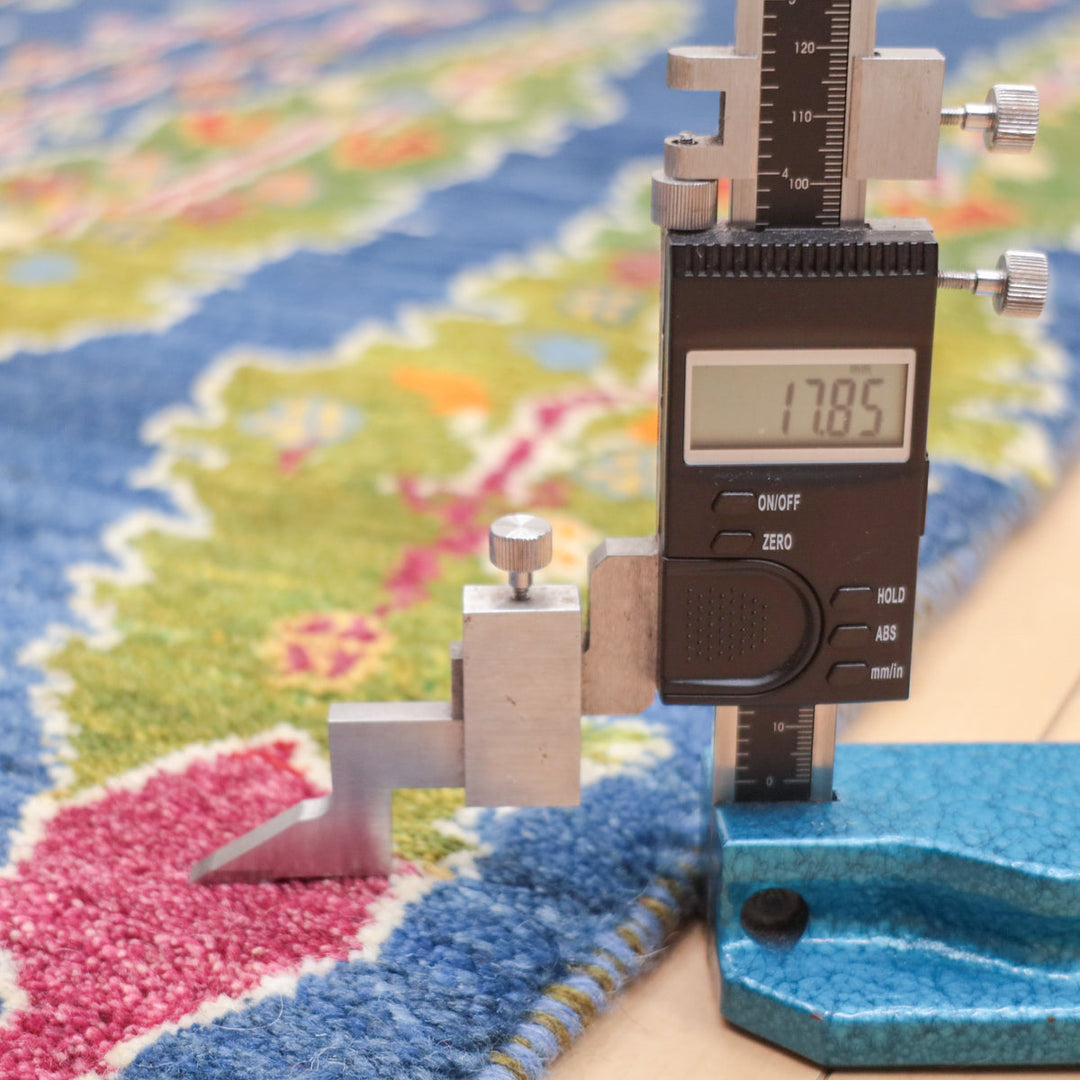 【セミオーダー受付中】  サイズ変更OK　カラー変更OK イラン　シラーズ産　ギャッベ 　（hl-12414）