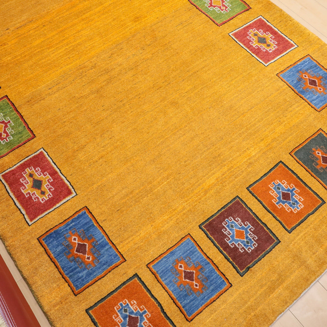 【オーダーメイド受付中】イラン　シラーズ産　ギャッベ 　（hl-12438）