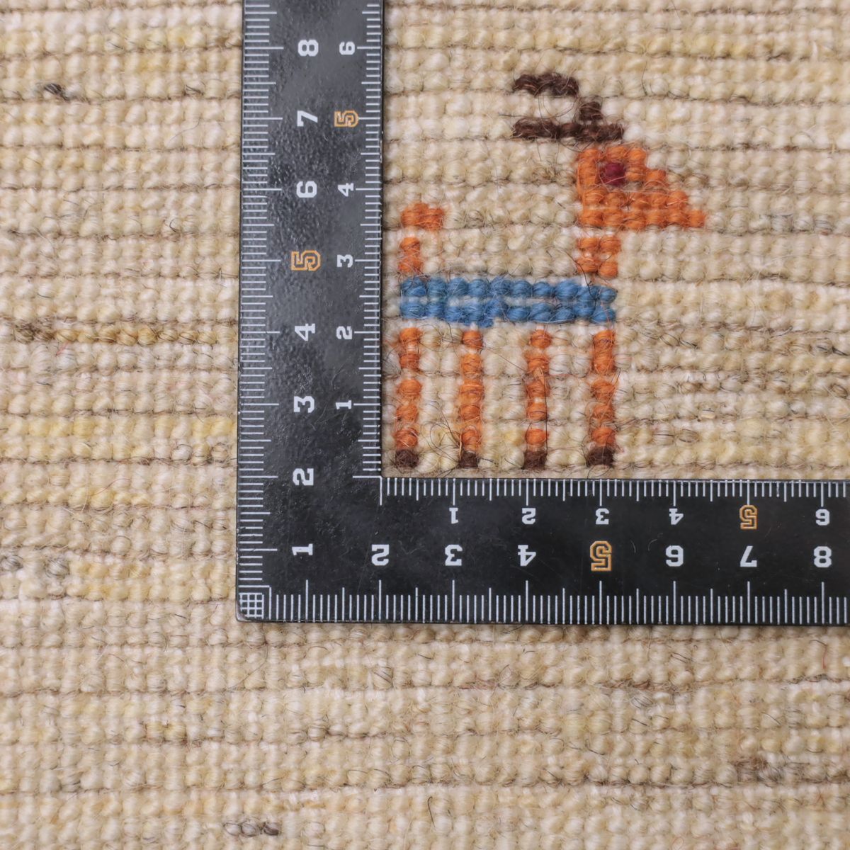 【タグ付き 新品未使用】インド絨毯　40cm ギャッベ　カシュクリ　円形　座布団 楽天市場】ギャッベ ラグ 座布団 チェアパッド 40x40cm 手結び 絨毯