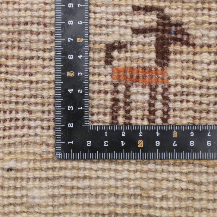 ギャッベ（ギャベ）ラティーフ　198×143cm（HL-12943）