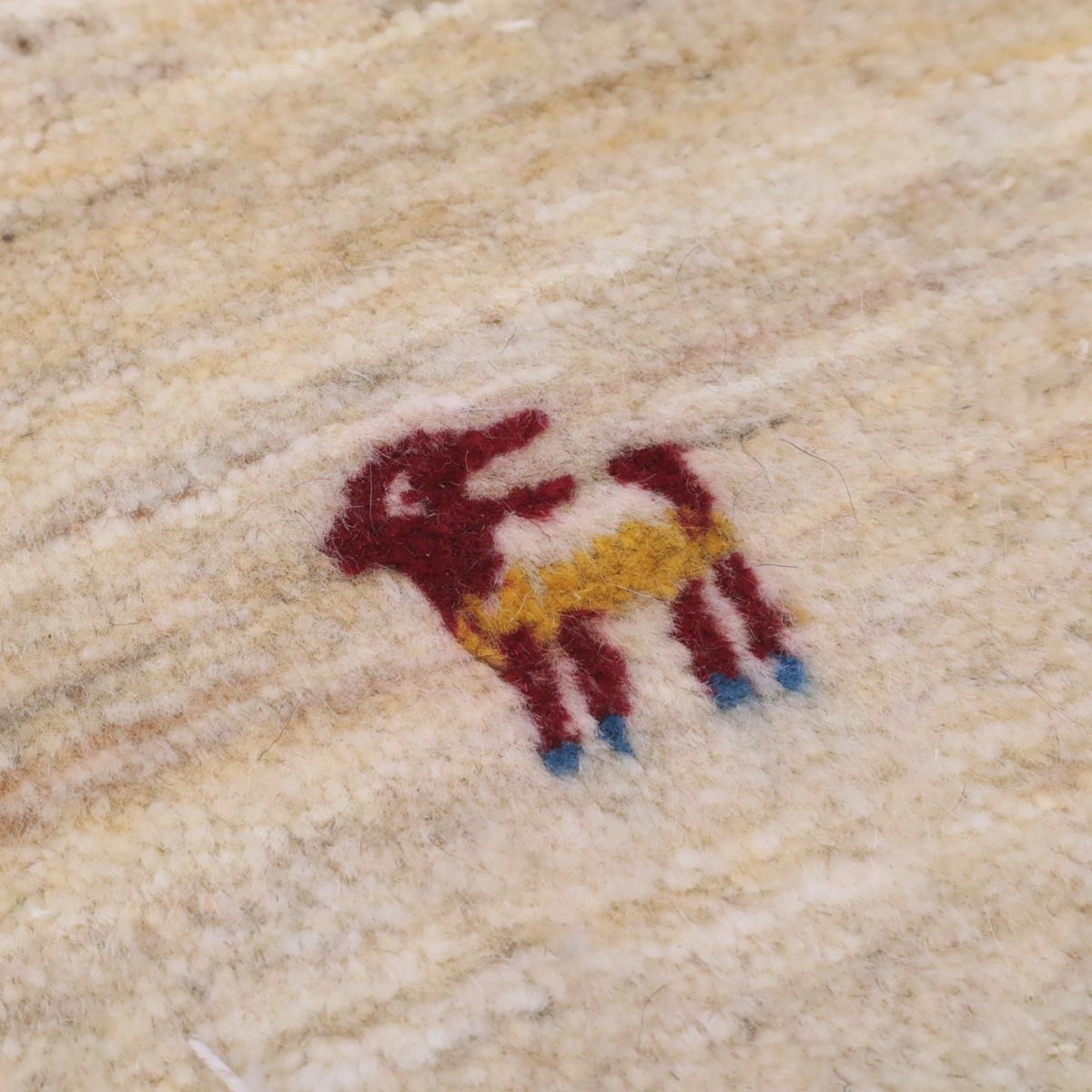 ギャッベ (カシュクリ) 203×171cm（HL-12944） – ギャッベ＆ペルシャ