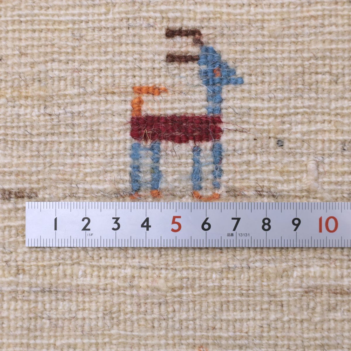 【クリーニング済み】ヴィンテージ◆ナチュラルカシュガイギャッベ istanbulbazaar