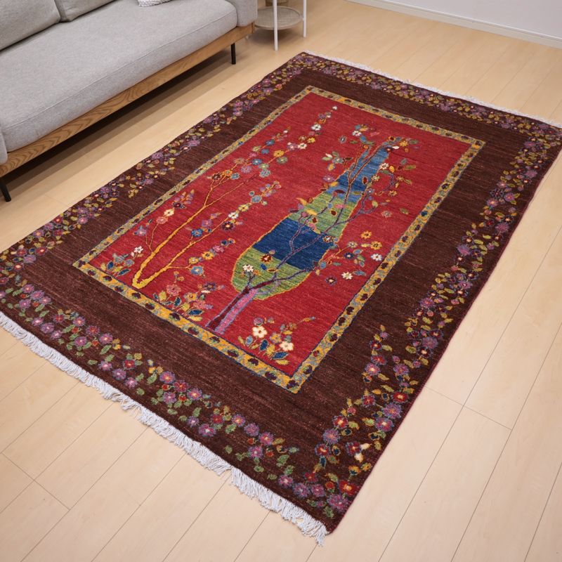 ギャッベ（ギャベ）カシュクリ　237×166cm（HL-13031）