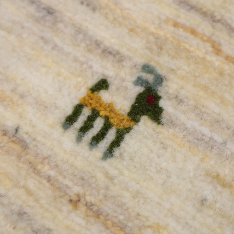 ギャッベ（ギャベ）ラティーフ　197×141cm（HL-13036）